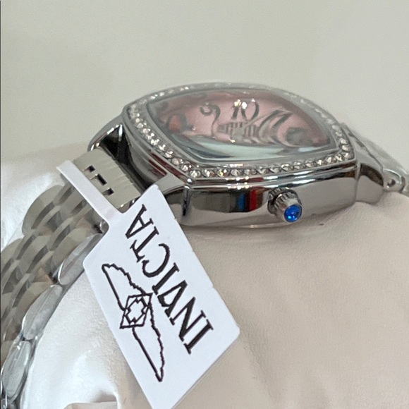 NWT - 69360 - Invicta Women's Wildflower Silver Watch with Pink Dial - Picture 4 of 6